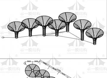 在上海示一膜結(jié)構(gòu)設(shè)計成套鋼結(jié)構(gòu)圖紙，費(fèi)用大約多少？